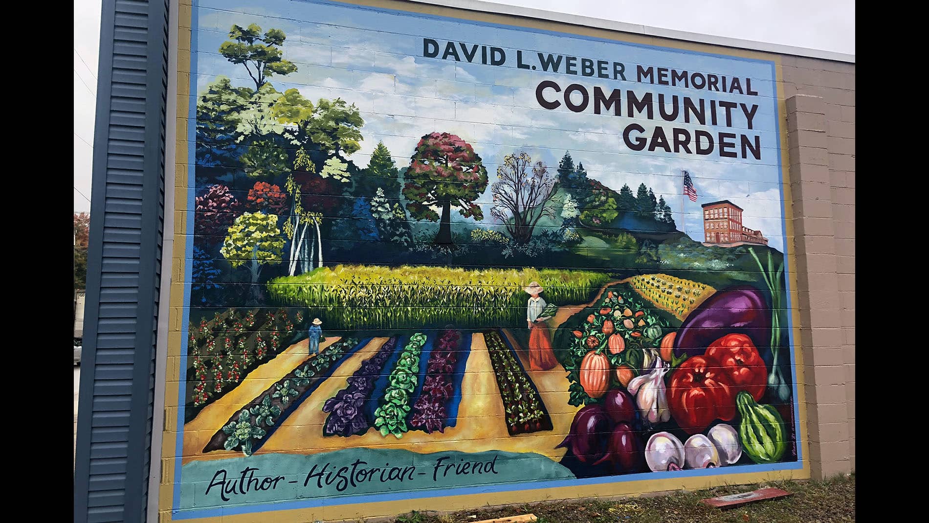 Randi Stewart, David Weber Community Garden Mural