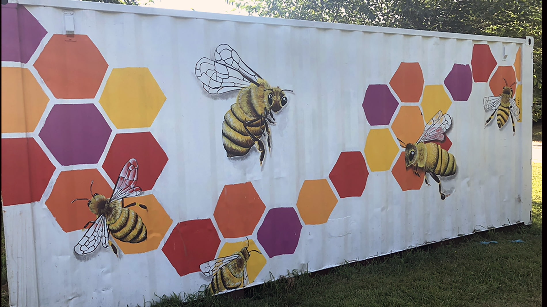 Kara Zupancic, Bee Mural