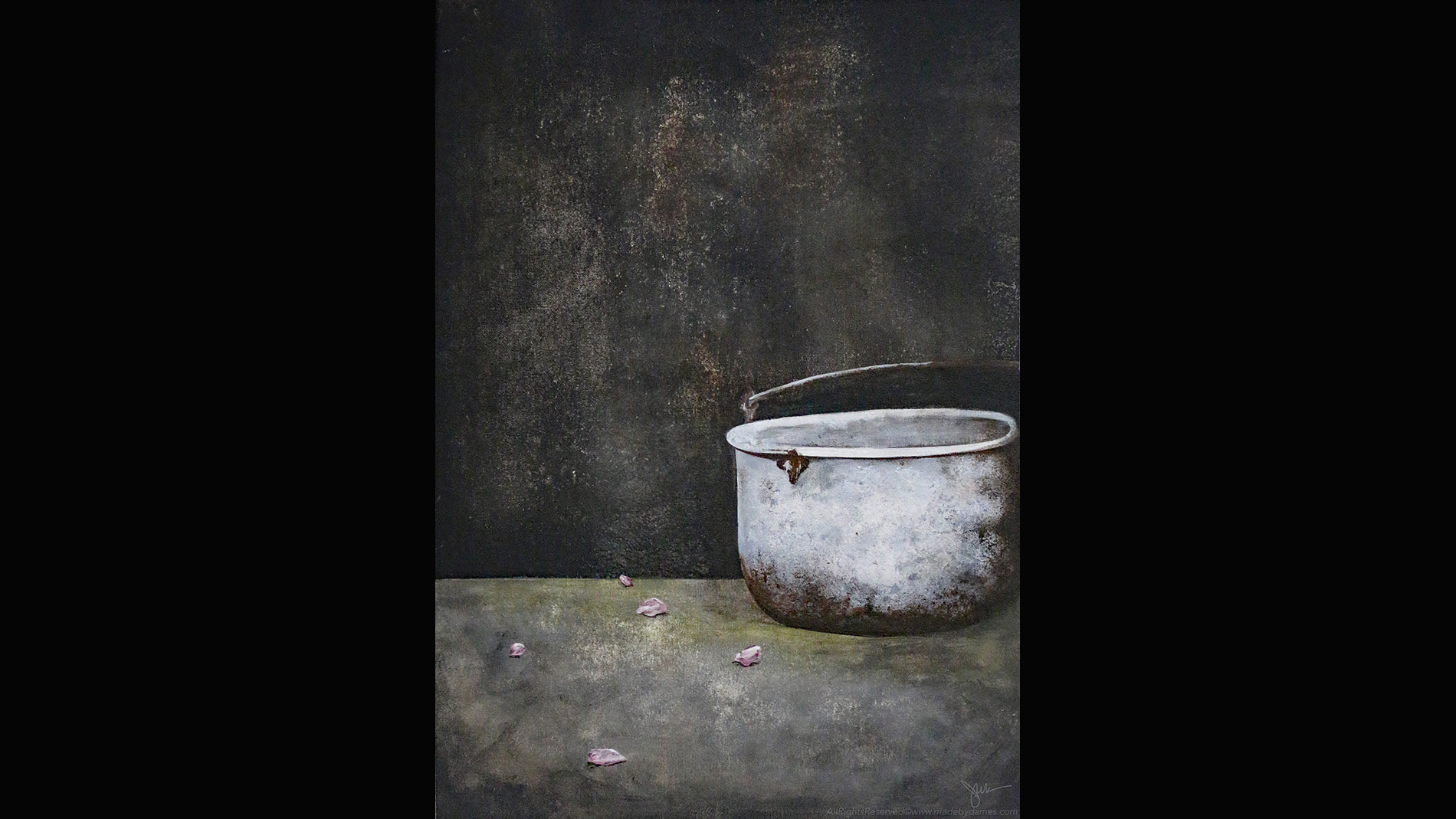 Jolene Dames, Rusted Garden Pot