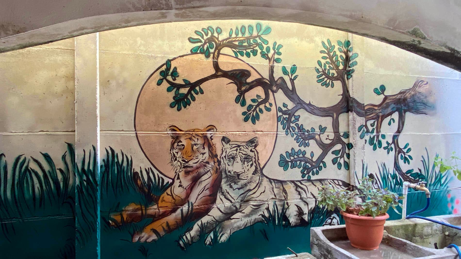 Emily Armstrong, Eco House Mural