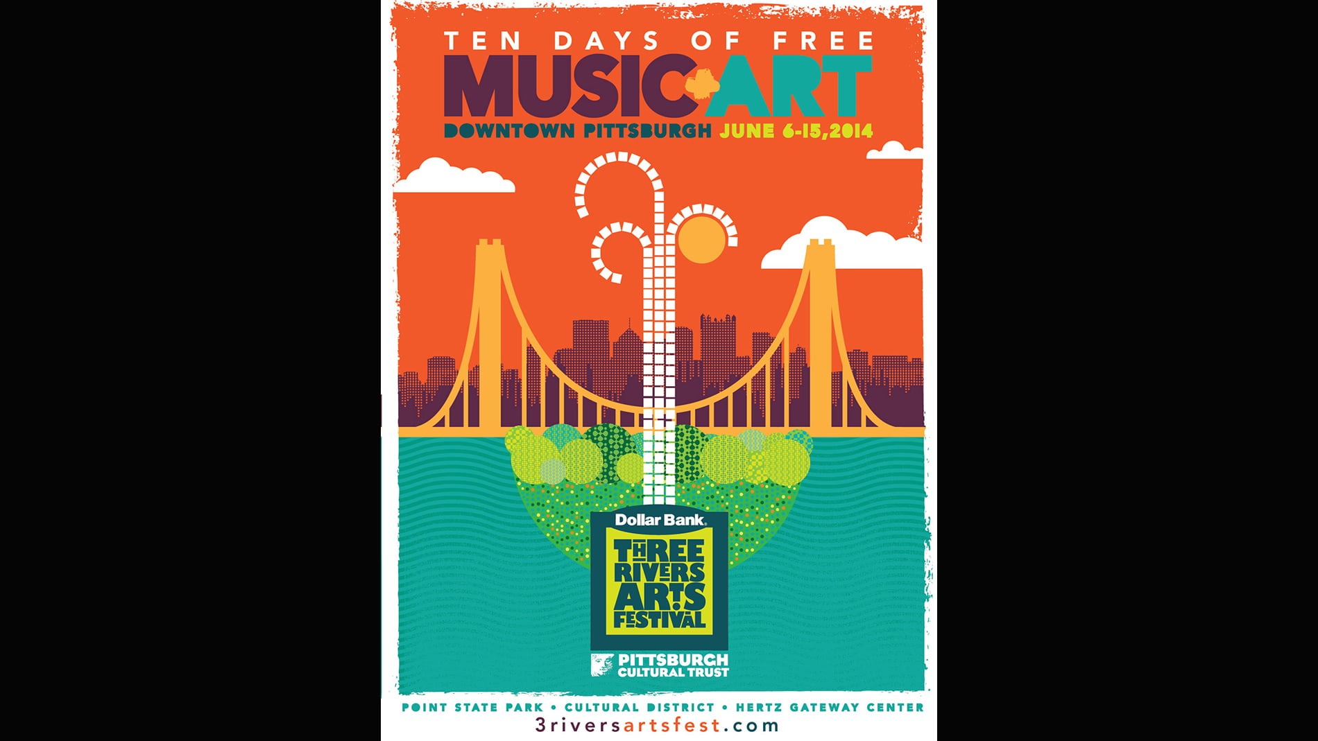 strawberryluna, Three Rivers Arts Fest Identity