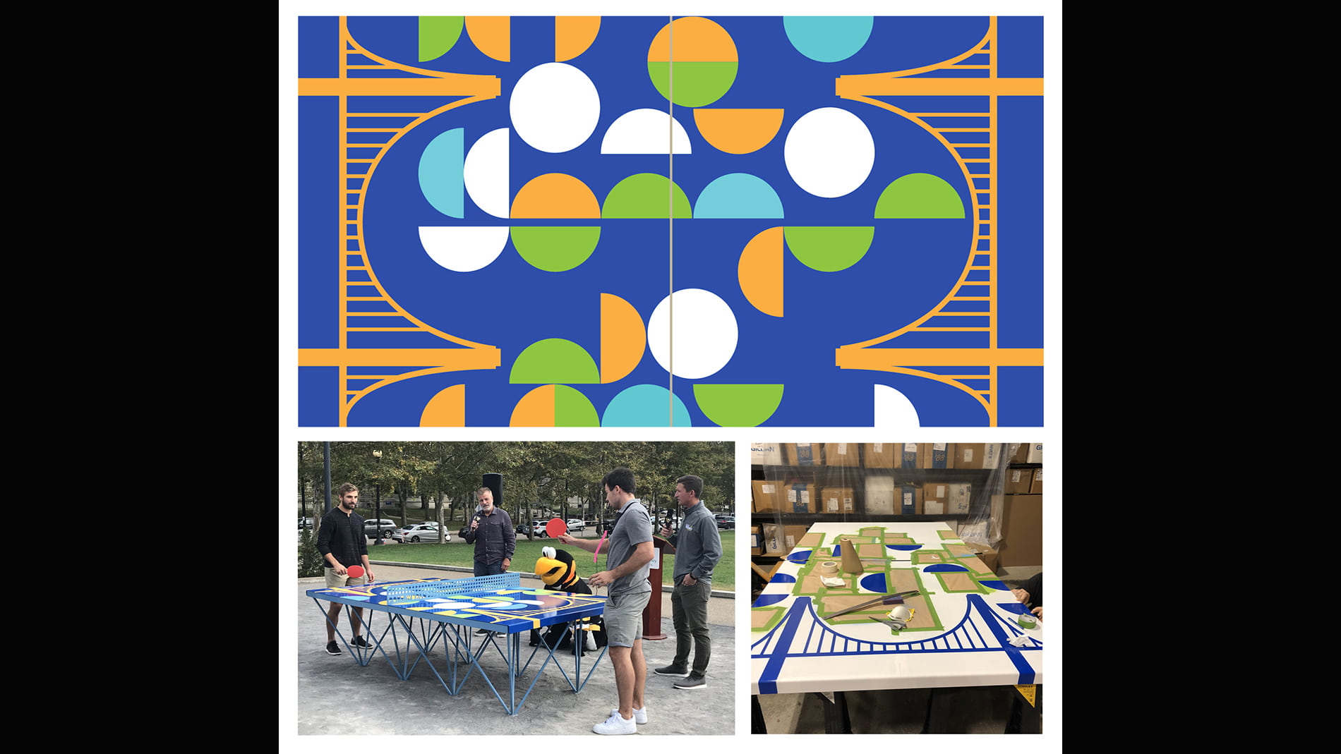 strawberryluna, Schenley Plaza Ping Pong Table