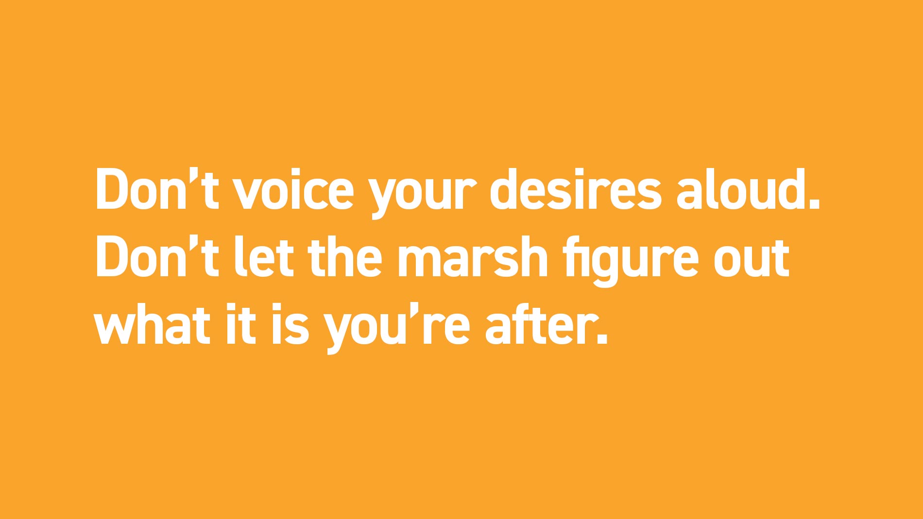 Holly Hilliard, Zugunruhe excerpt