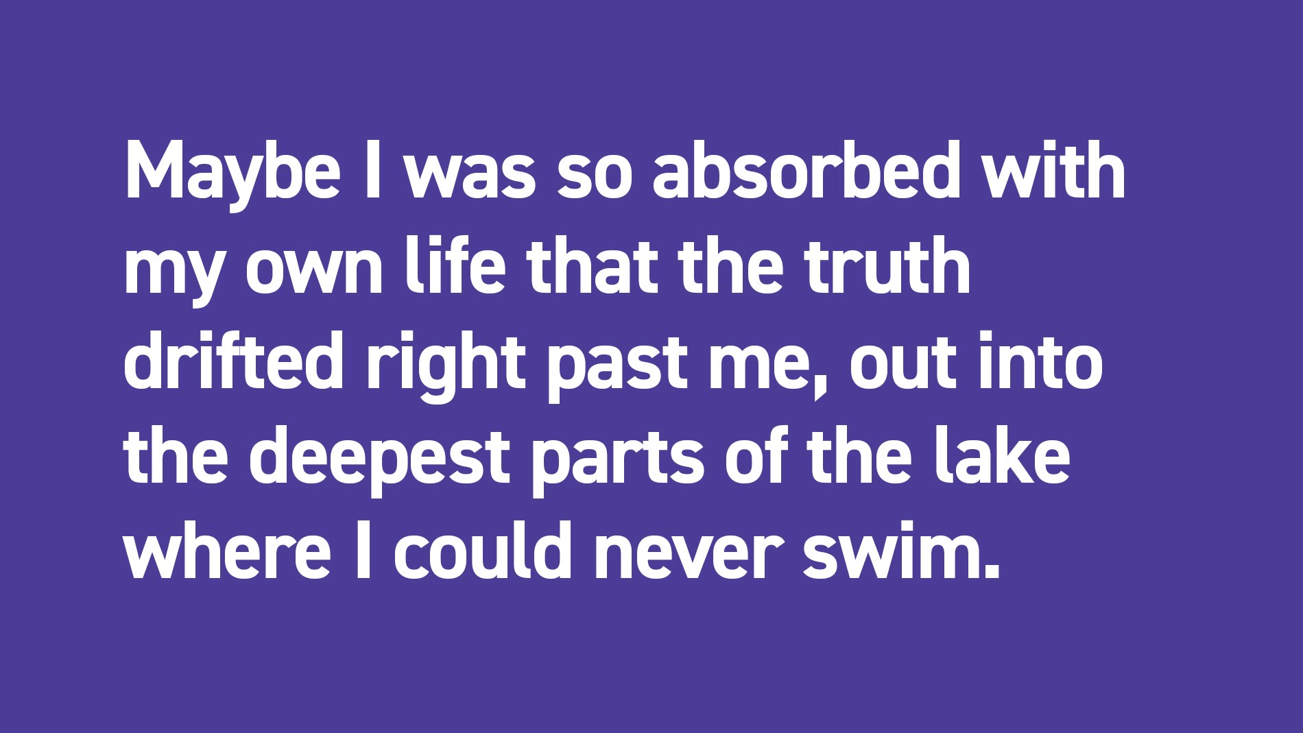 Holly Hilliard, Radio Silence excerpt