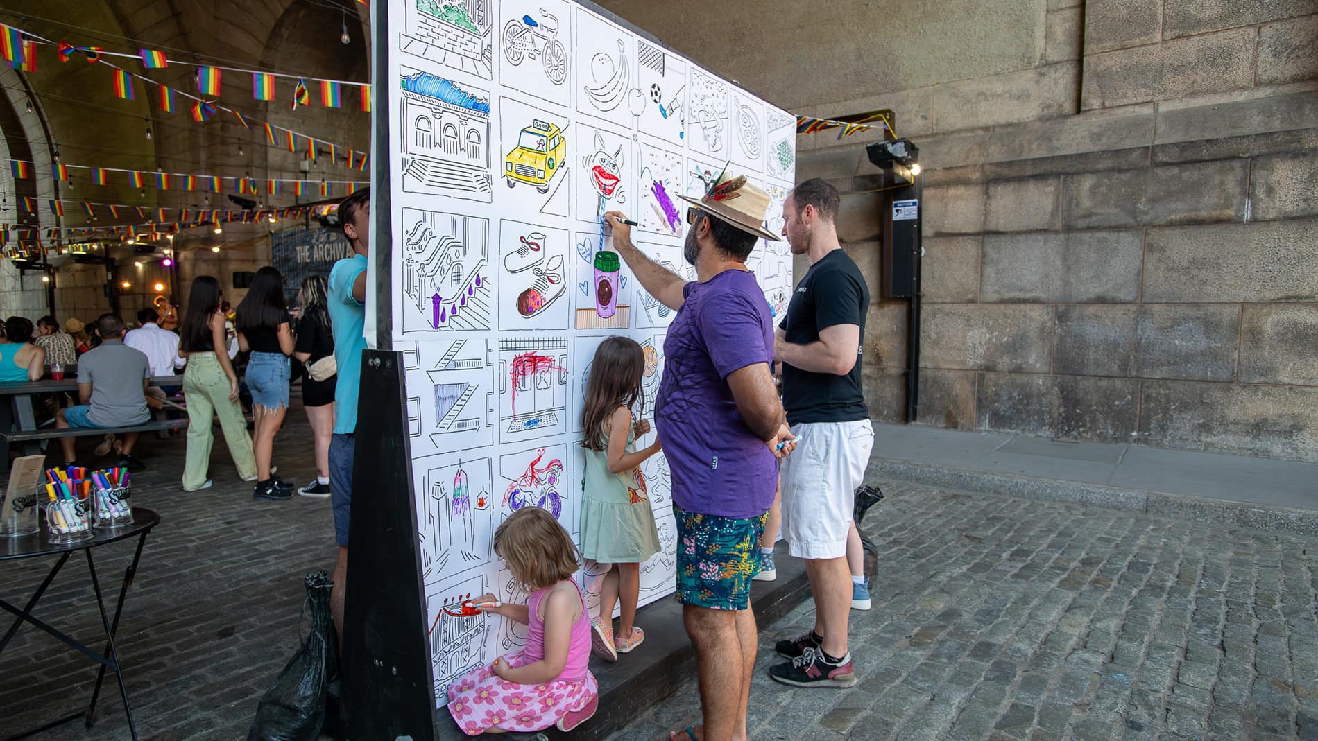 Sam Ticknor, Art Wall