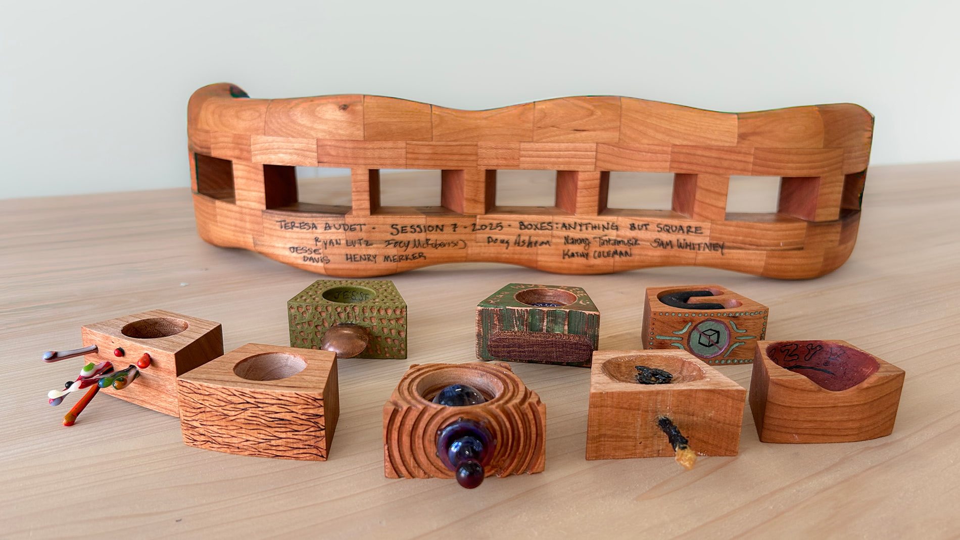 Teresa Audet, Collaborative Bricklay Box