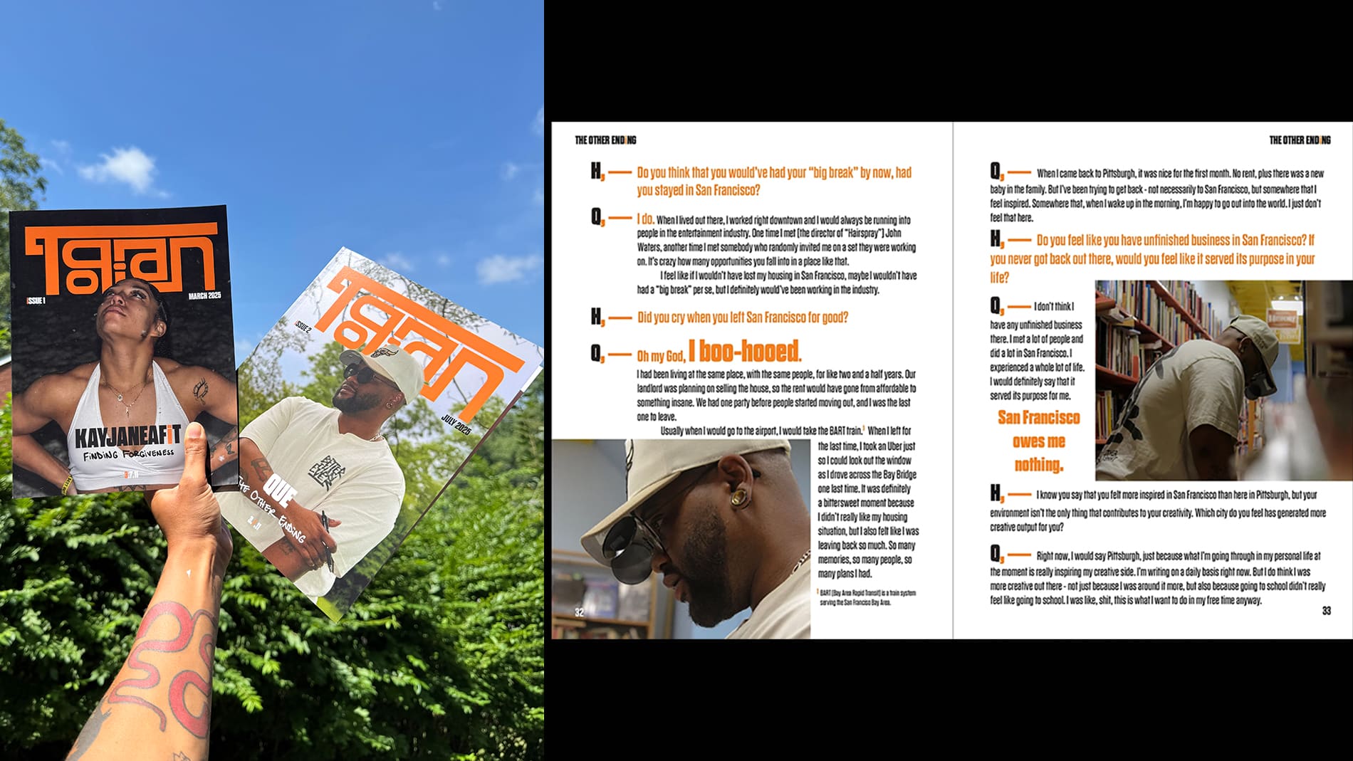 henny, Topian Magazine