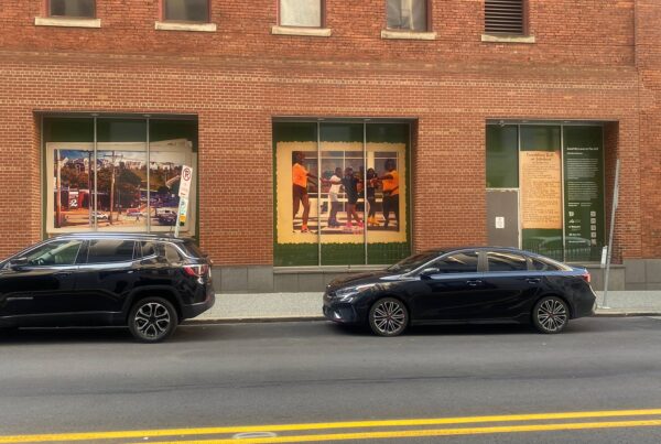 Charlese Dawson, Send My Love to the Hill Downtown Installation