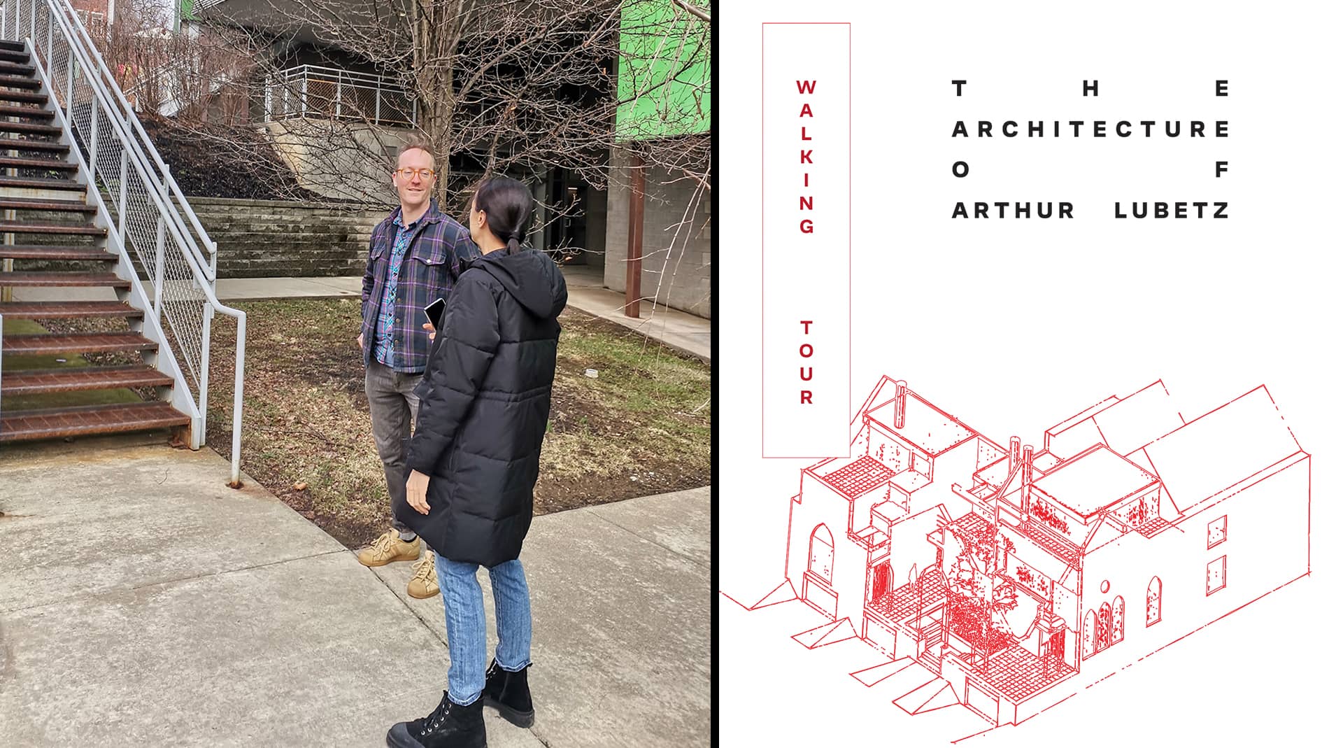 David Bernabo, Art Lubetz Walking Tour