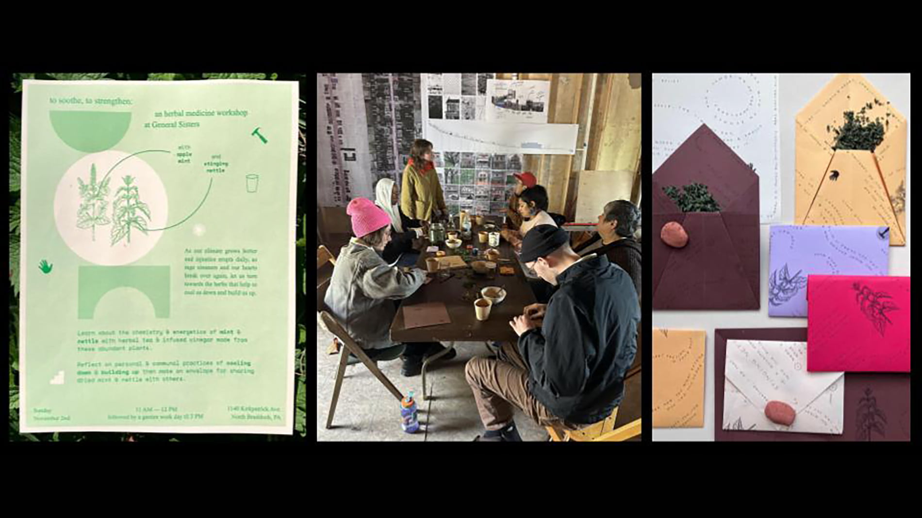 Ruby Waldo, to soothe, to strengthen: an herbal medicine workshop