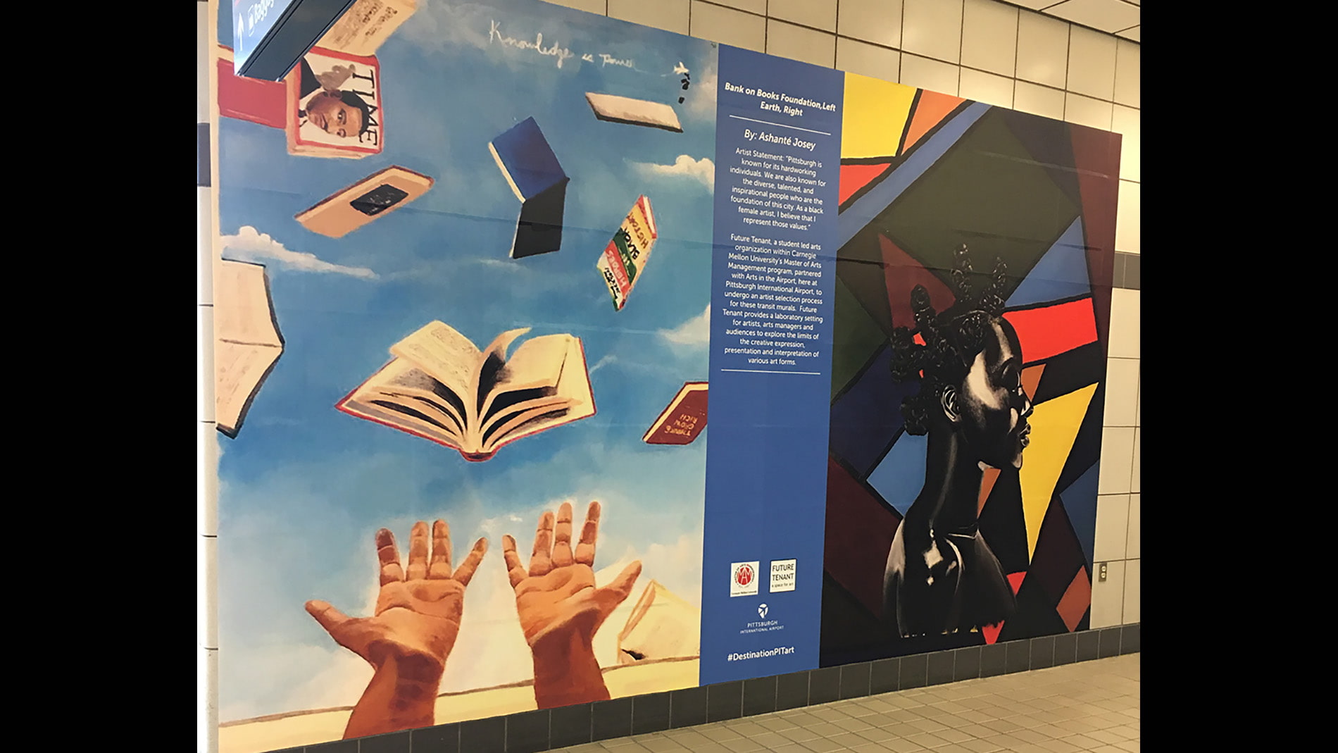Ashante Josey, Earth and Bank on Books